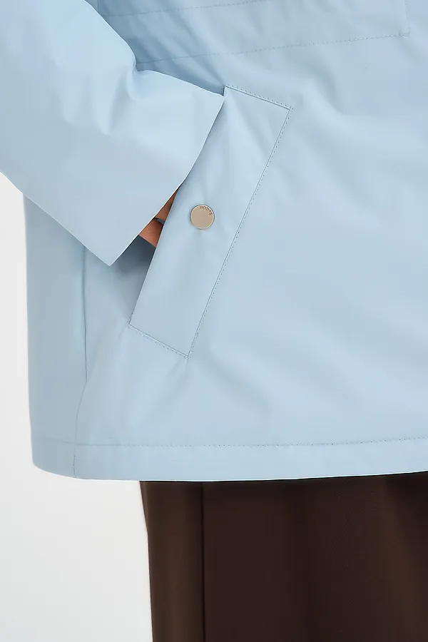 Плащ женский HOOPS, голубой - фото 2