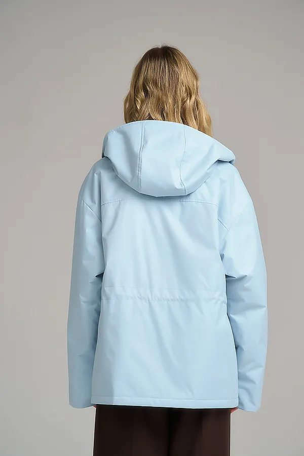 Плащ женский HOOPS, голубой - фото 2