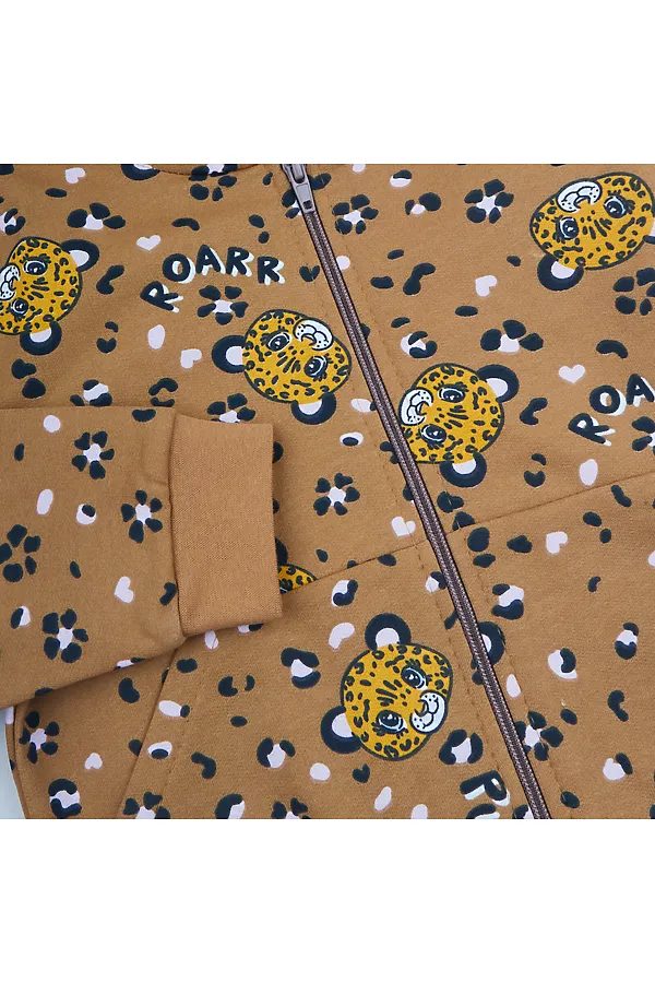 Костюм футер 2х нитка начёс YOULALA, горчичный - фото 2