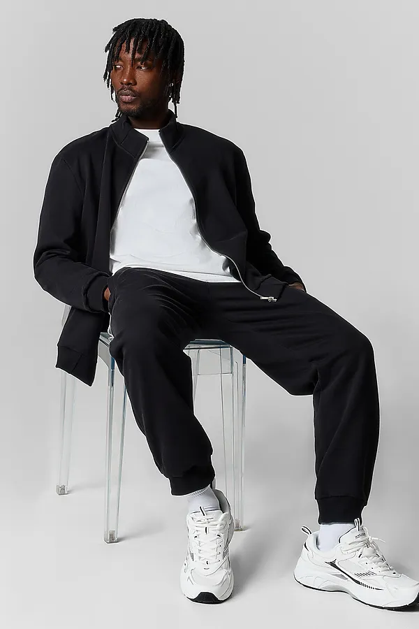 Комплект мужской (толстовка, брюки) MARK FORMELLE, черный - фото 2