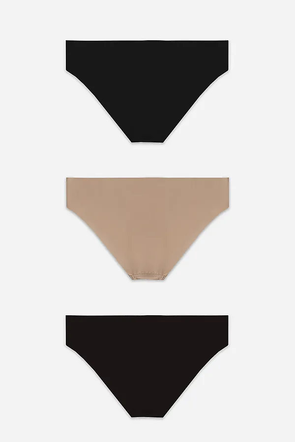 Трусы женские (3шт.) MARK FORMELLE, шоколадно -коричневый1 - фото 2