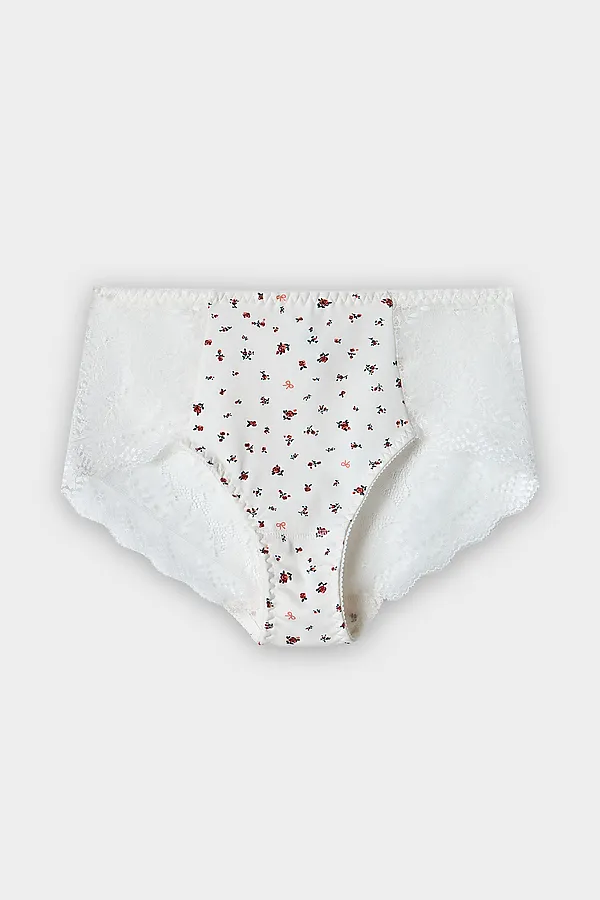 Трусы женские MARK FORMELLE, букетики на молочном - фото 2