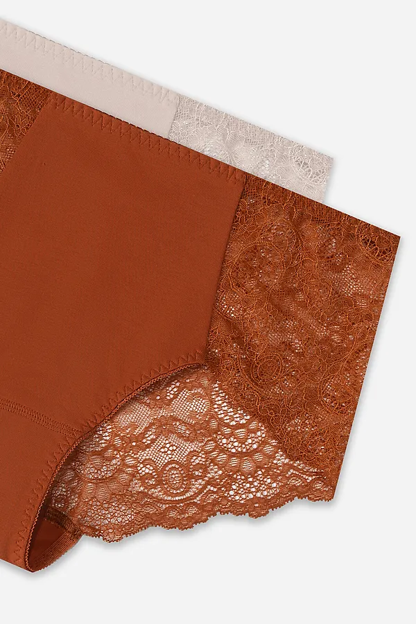 Трусы женские (2шт.) MARK FORMELLE, серебристый пион1 - фото 2