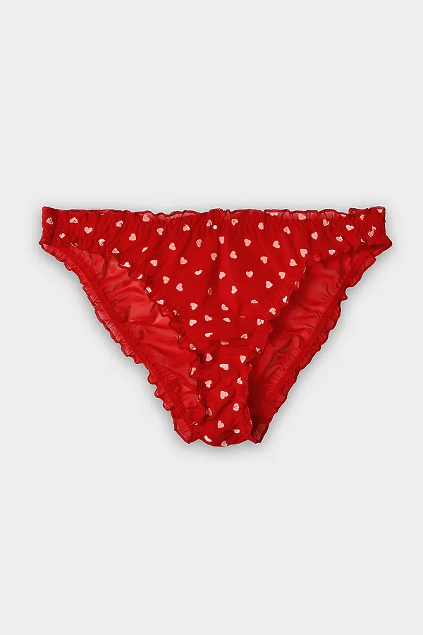 Трусы женские MARK FORMELLE, сердечки на красном - фото 2