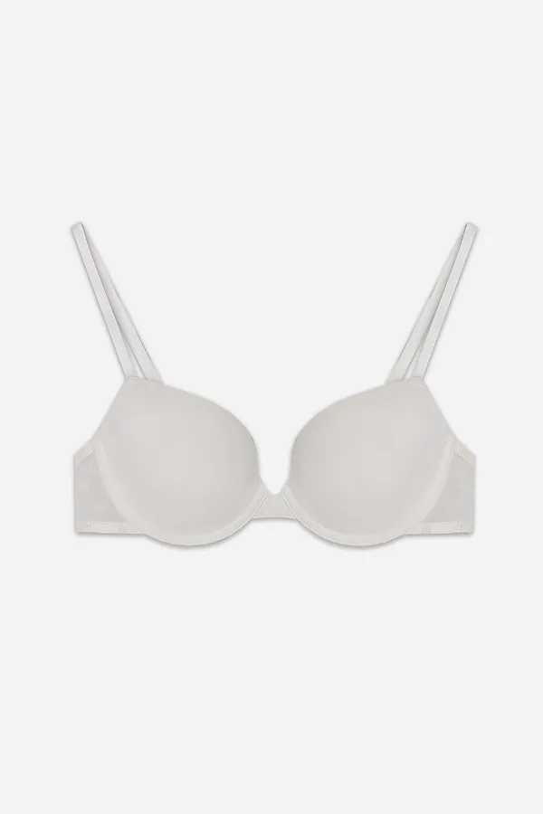 Бюстгальтер женский MARK FORMELLE, цветочки на сумрачно-белом - фото 2