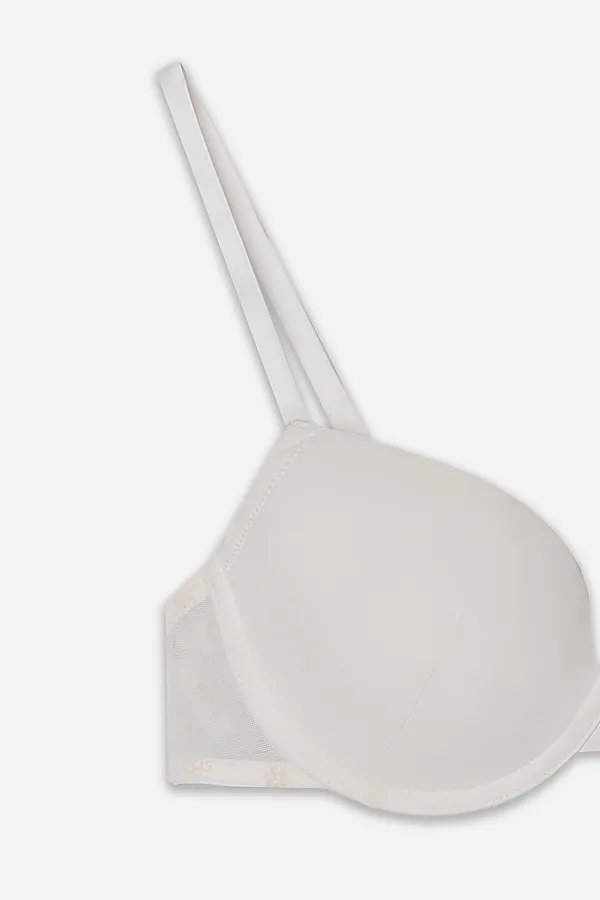 Бюстгальтер женский MARK FORMELLE, цветочки на сумрачно-белом - фото 2