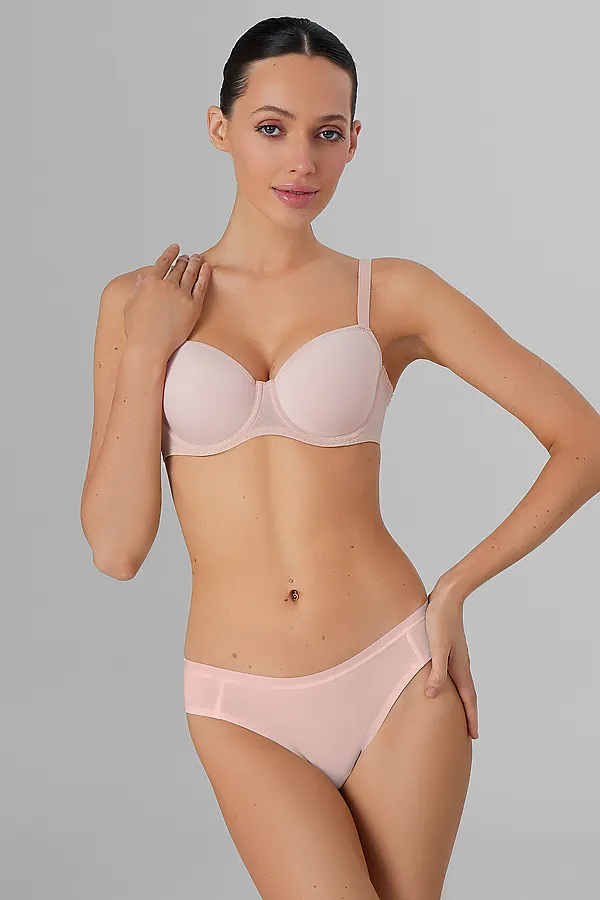 Бюстгальтер женский MARK FORMELLE, серебристый пион1 - фото 2