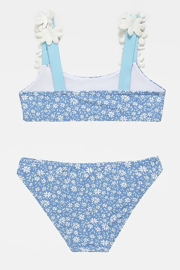 Купальник раздельный для девочки SP2608 НАТАЛИ, голубой - фото 2