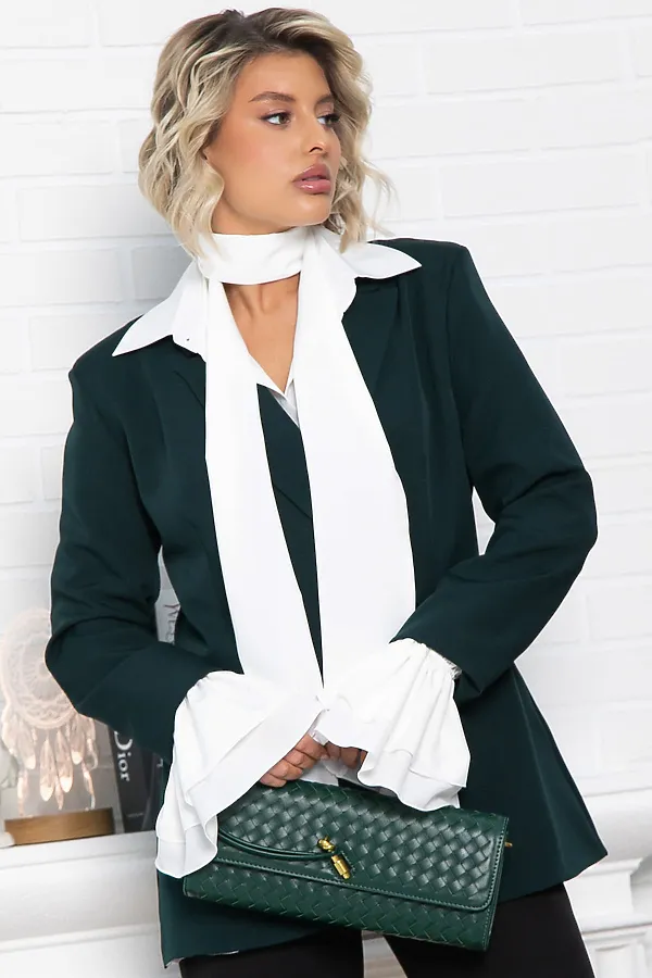 Жакет Вершина успеха LADY TAIGA, зеленый - фото 2