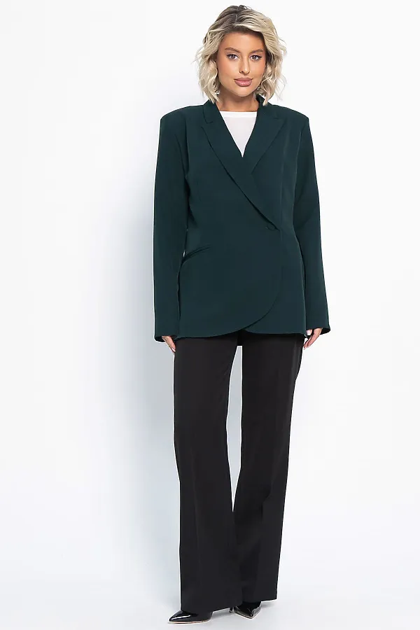 Жакет Вершина успеха LADY TAIGA, зеленый - фото 2