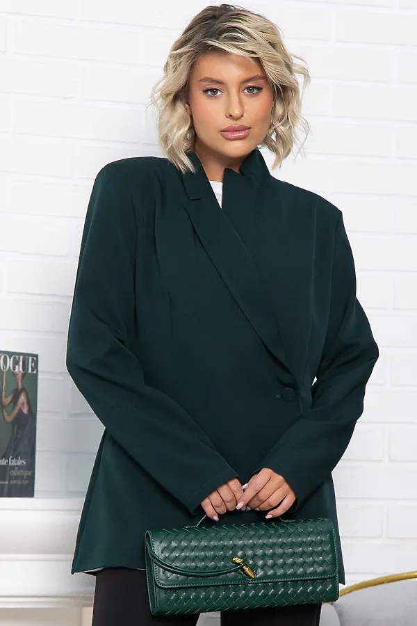 Жакет Вершина успеха LADY TAIGA, зеленый - фото 2