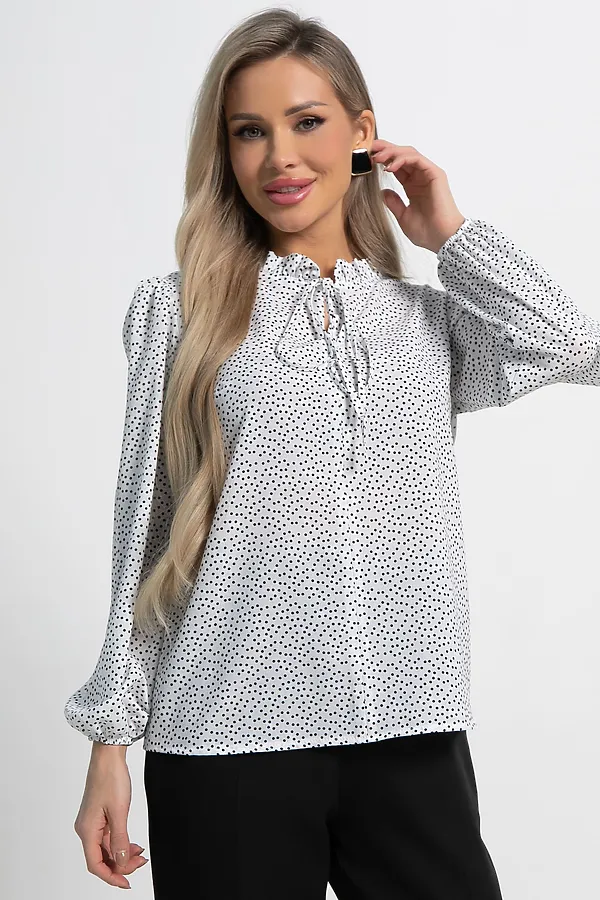 Блуза Анастейша LADY TAIGA, белая - фото 2