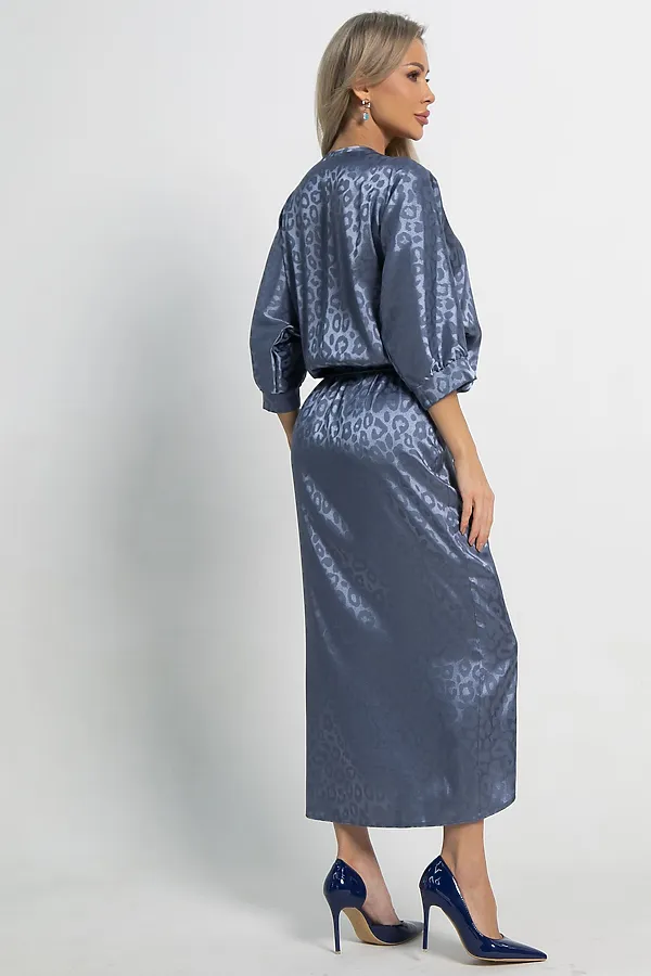 Платье Багира НЬЮ LADY TAIGA, синее - фото 2