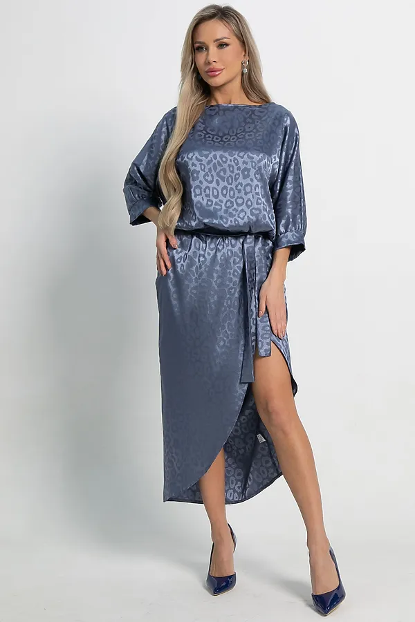 Платье Багира НЬЮ LADY TAIGA, синее - фото 2