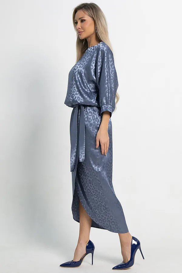 Платье Багира НЬЮ LADY TAIGA, синее - фото 2