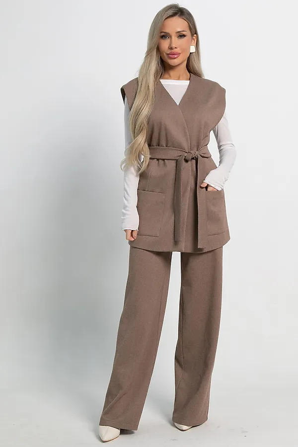 Жилет Заверши образ LADY TAIGA, бежевый - фото 2