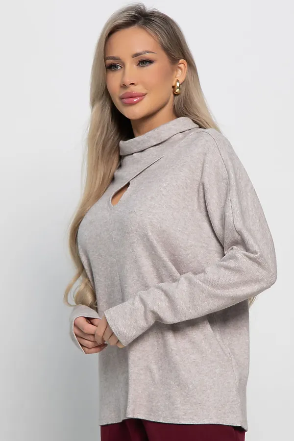 Блуза LADY TAIGA, бежевый - фото 2