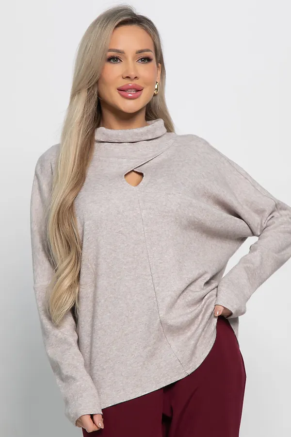 Блуза LADY TAIGA, бежевый - фото 2