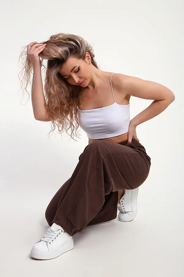 Брюки 29025 НАТАЛИ, коричневый - фото 2