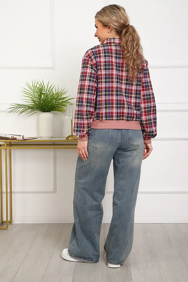 Рубашка 1109 НАТАЛИ, красный - фото 2