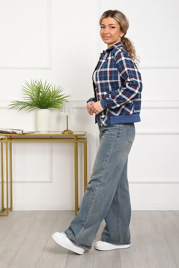 Рубашка 1109 НАТАЛИ, синий - фото 2