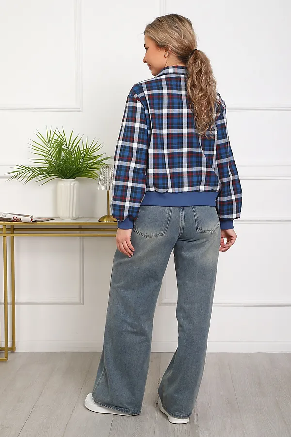 Рубашка 1109 НАТАЛИ, синий - фото 2