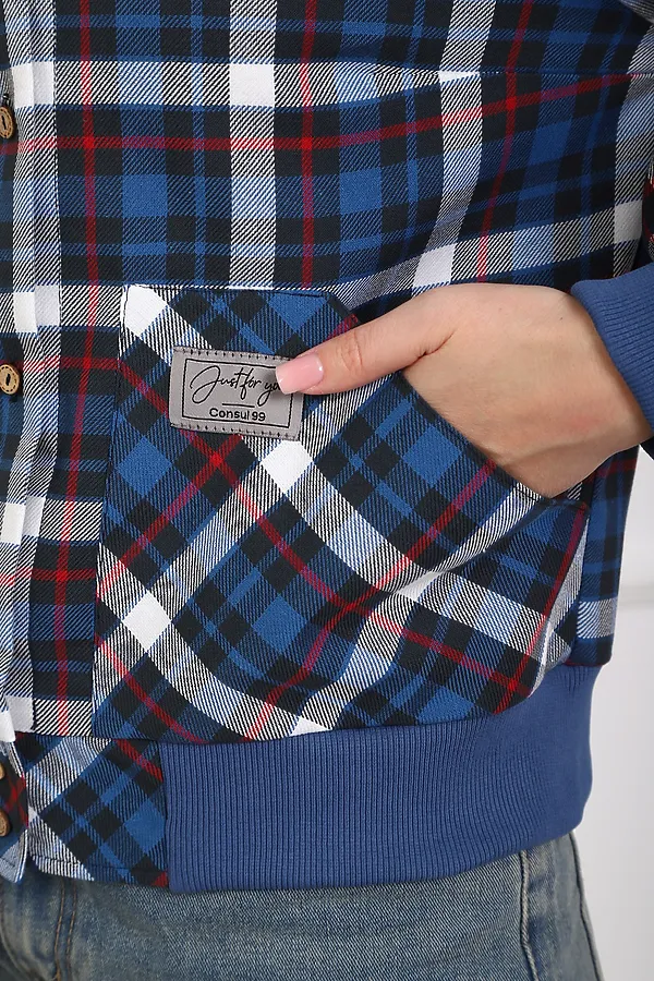 Рубашка 1109 НАТАЛИ, синий - фото 2