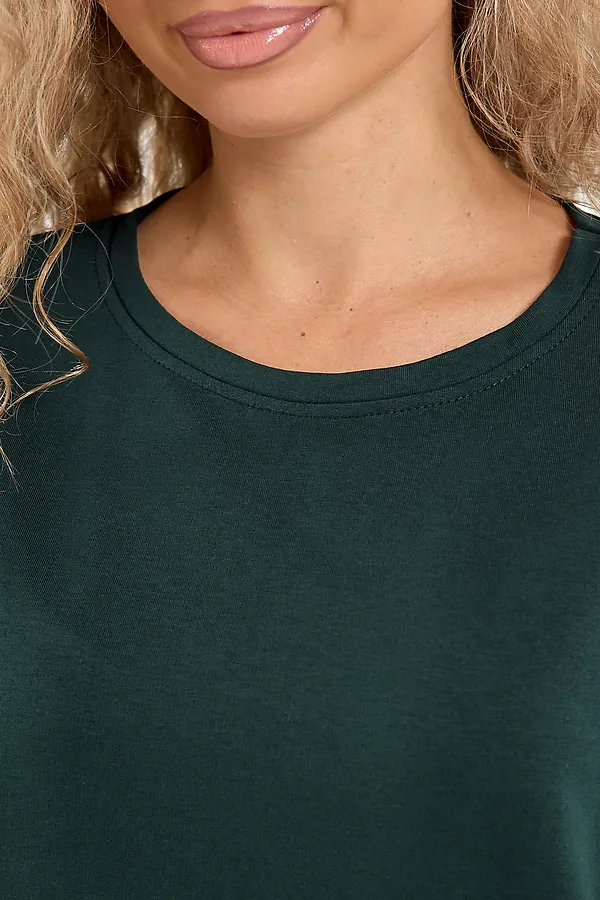 Лонгслив Футер life НАТАЛИ, зеленый - фото 2