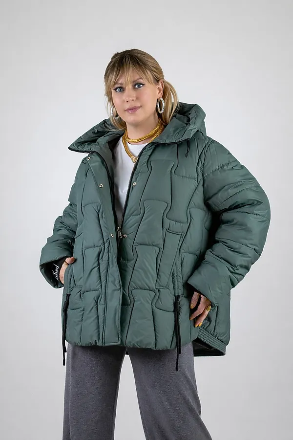 Куртка 28153 НАТАЛИ, бирюзовый - фото 2