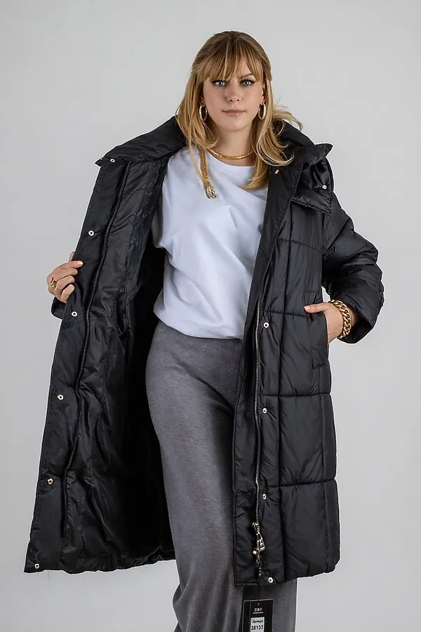 Куртка 28137 НАТАЛИ, черный - фото 2