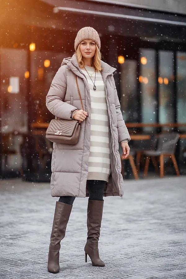 Куртка 28137 НАТАЛИ, бежевый - фото 2