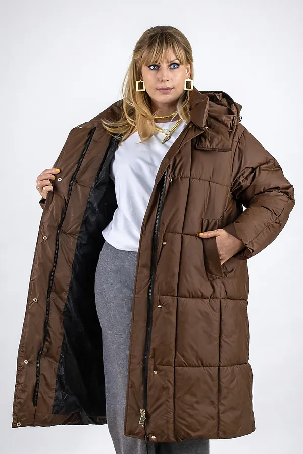 Куртка 28137 НАТАЛИ, коричневый - фото 2
