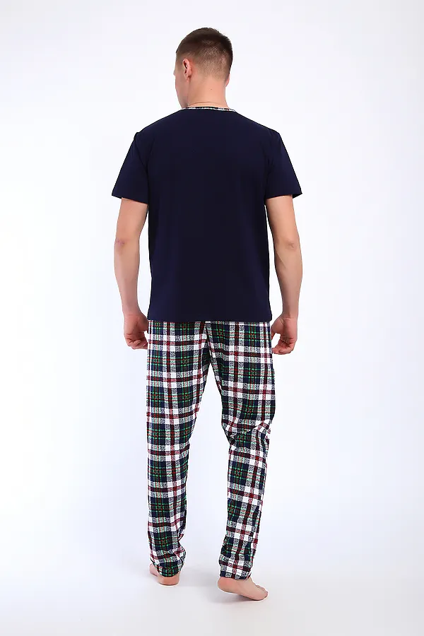 Костюм с брюками 24263 НАТАЛИ, бело-зелёный - фото 2