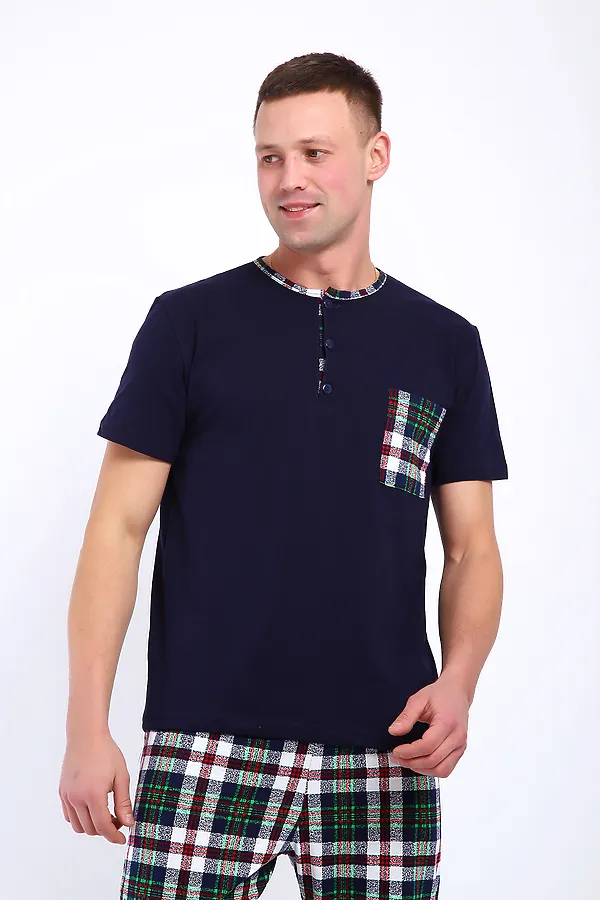 Костюм с брюками 24263 НАТАЛИ, бело-зелёный - фото 2