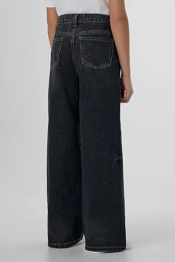 Джинсы для девочек MARK FORMELLE, темно -серый - фото 2