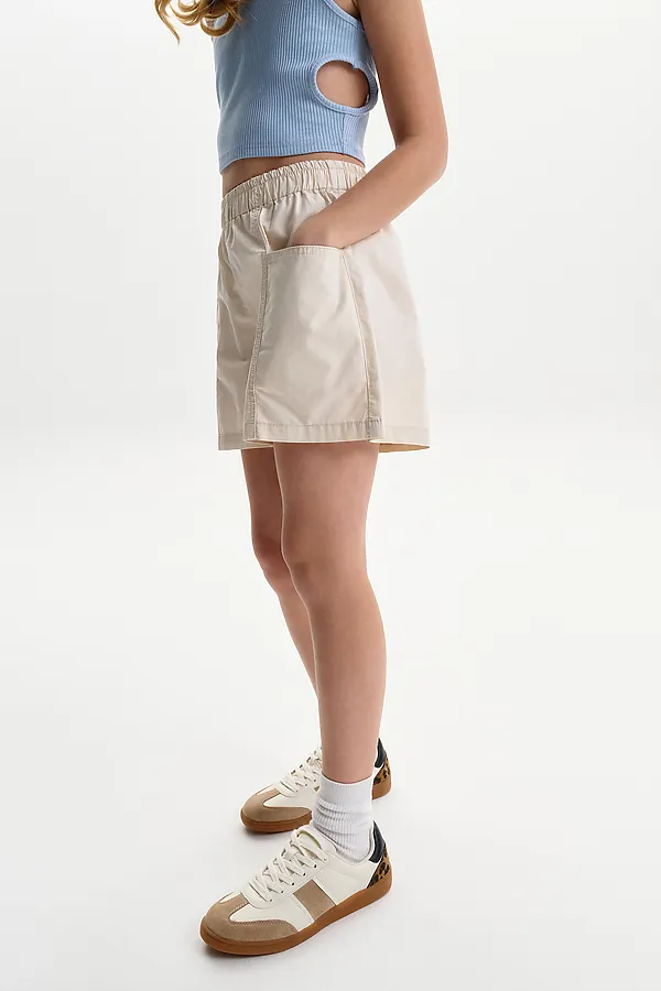 Шорты для девочек PELICAN, бежевый - фото 2