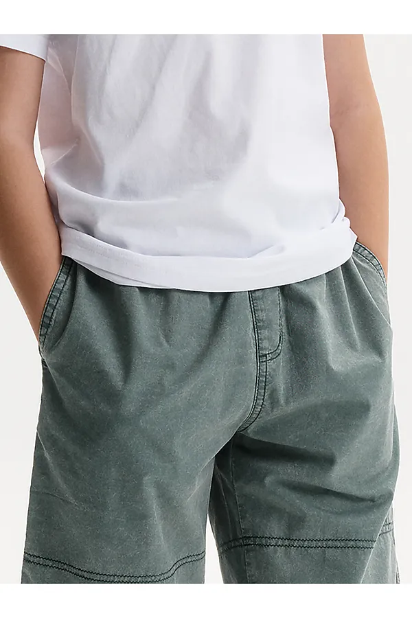 Шорты для мальчика PELICAN, зеленый - фото 2