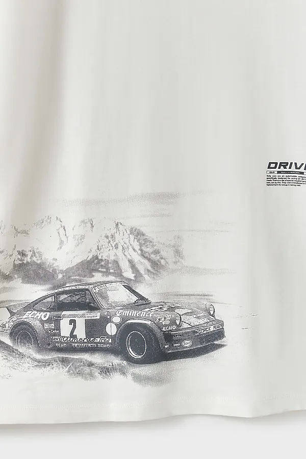 Футболка мужская MARK FORMELLE, св.молочный +печать4 - фото 2