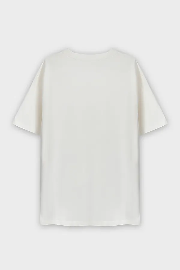 Футболка мужская MARK FORMELLE, св.молочный +печать4 - фото 2