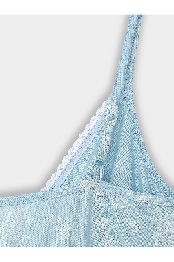 Комбинация женская MARK FORMELLE, цветы на голубом - фото 2