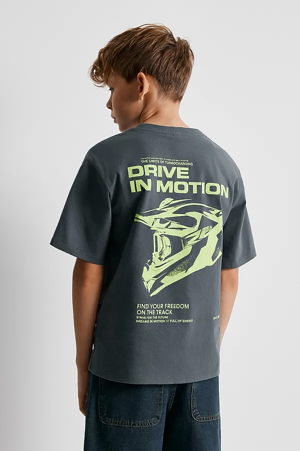 Футболка ACOOLA, темно-серый - фото 2