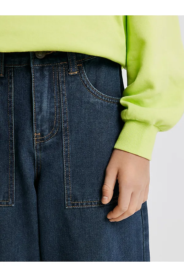 Брюки джинсовые ACOOLA, темно-синий - фото 2