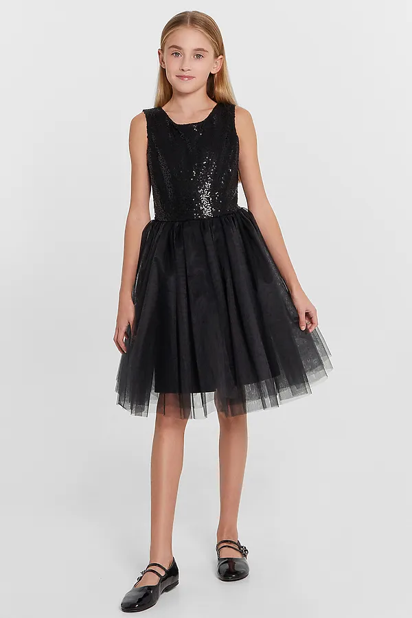 Платье для девочек MARK FORMELLE, черный - фото 2