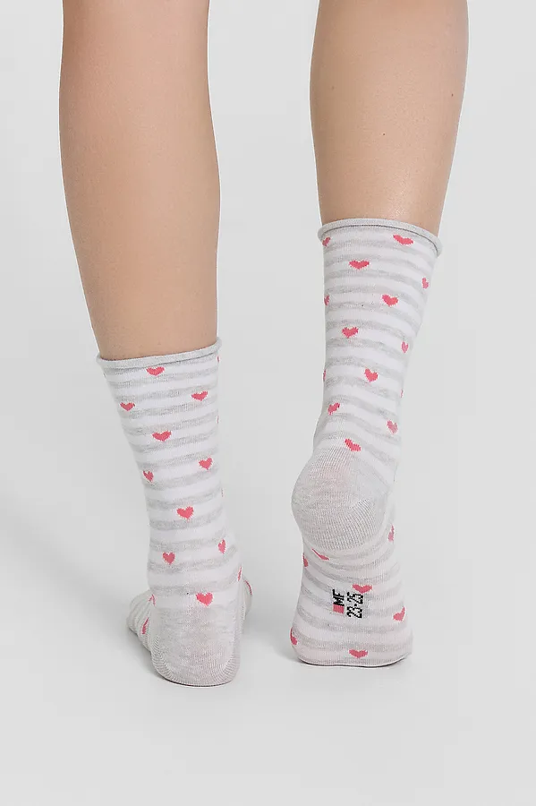 Носки женские MARK FORMELLE, св.серый меланж - фото 2