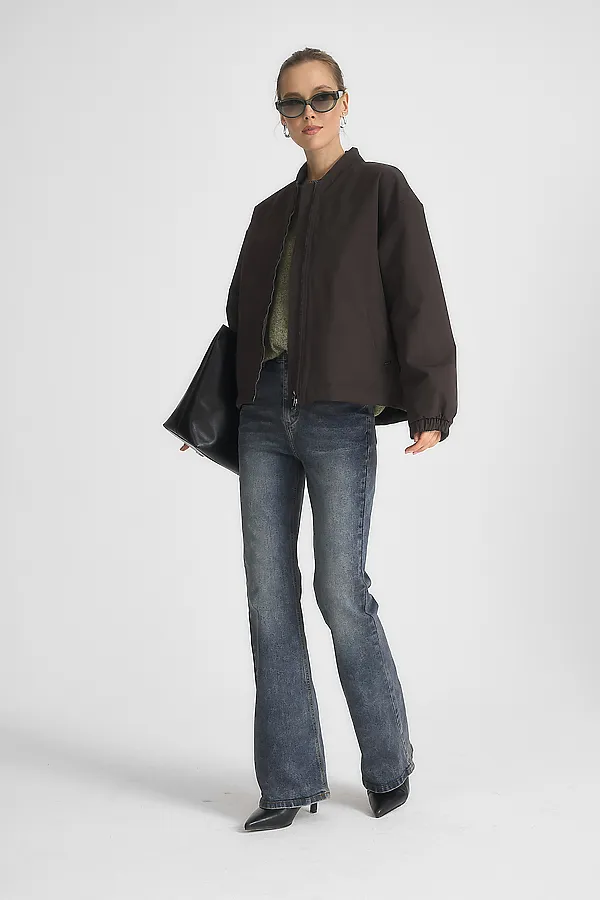 Куртка женская HOOPS, коричневый - фото 2