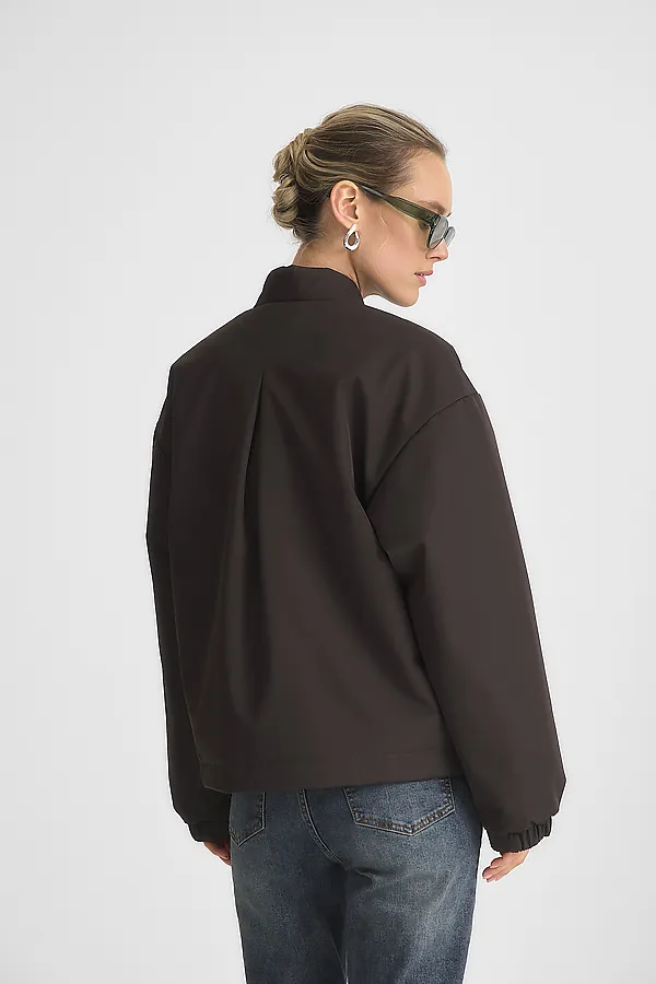 Куртка женская HOOPS, коричневый - фото 2