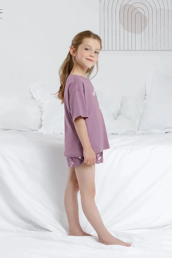 Пижама CROCKID, сливовый - фото 2