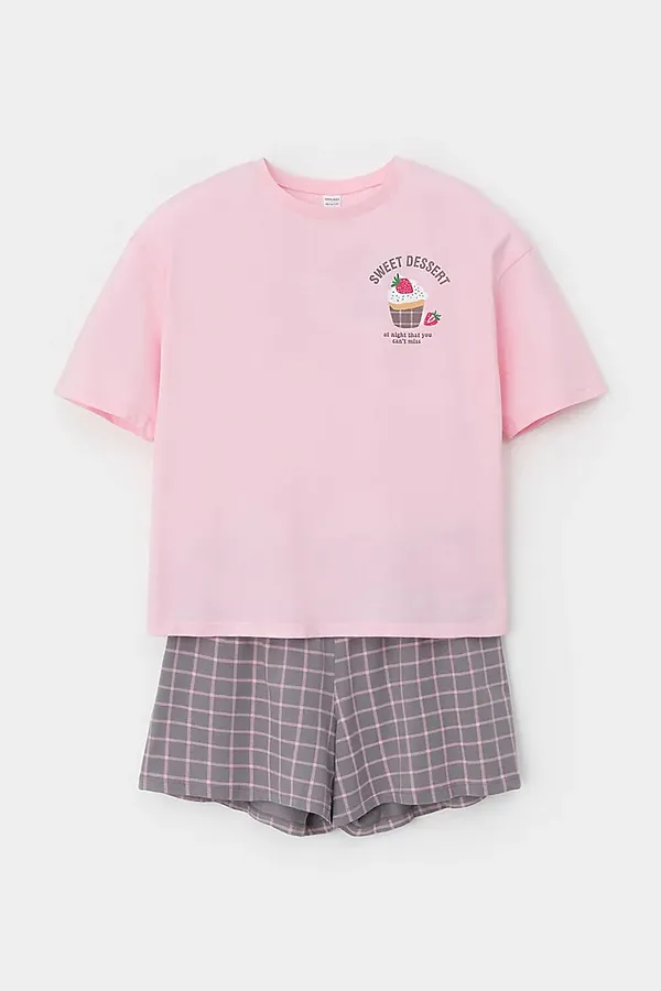 Пижама CROCKID, светло-розовый - фото 2