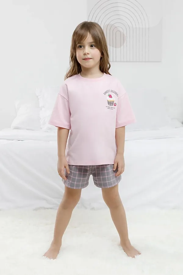 Пижама CROCKID, светло-розовый - фото 2