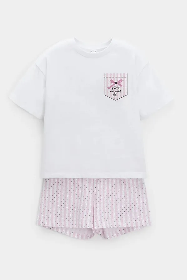 Пижама CROCKID, белый - фото 2